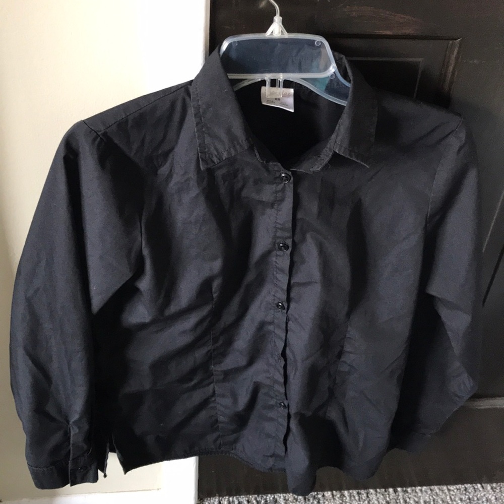 Superior Black Buttown Down Workshirt.